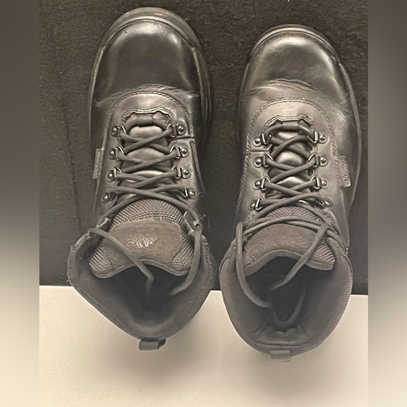 Timberland Men’s White Ledge Waterproof Mid Hiking Boot Black, Full Grain Size 8 - Picture 7 of 14